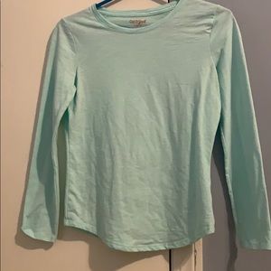Cute plain long sleeve t shirt